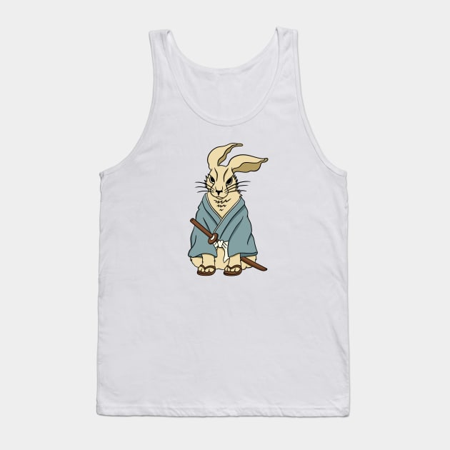 Japanese Rabbit Tank Top by diocreate